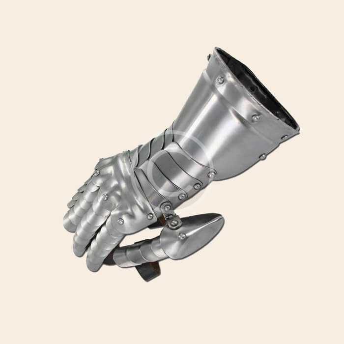 Knight Gauntlet Functional Steel Armor Glove